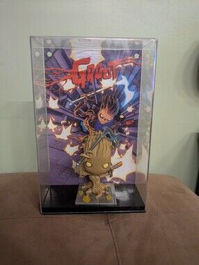 Groot Collectible Figurine Display - Brown Groot